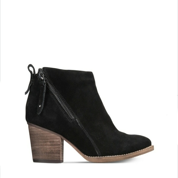 Aqua College Womens Nancy Booties Waterproof - Black Suede -  - Picture 2 of 9